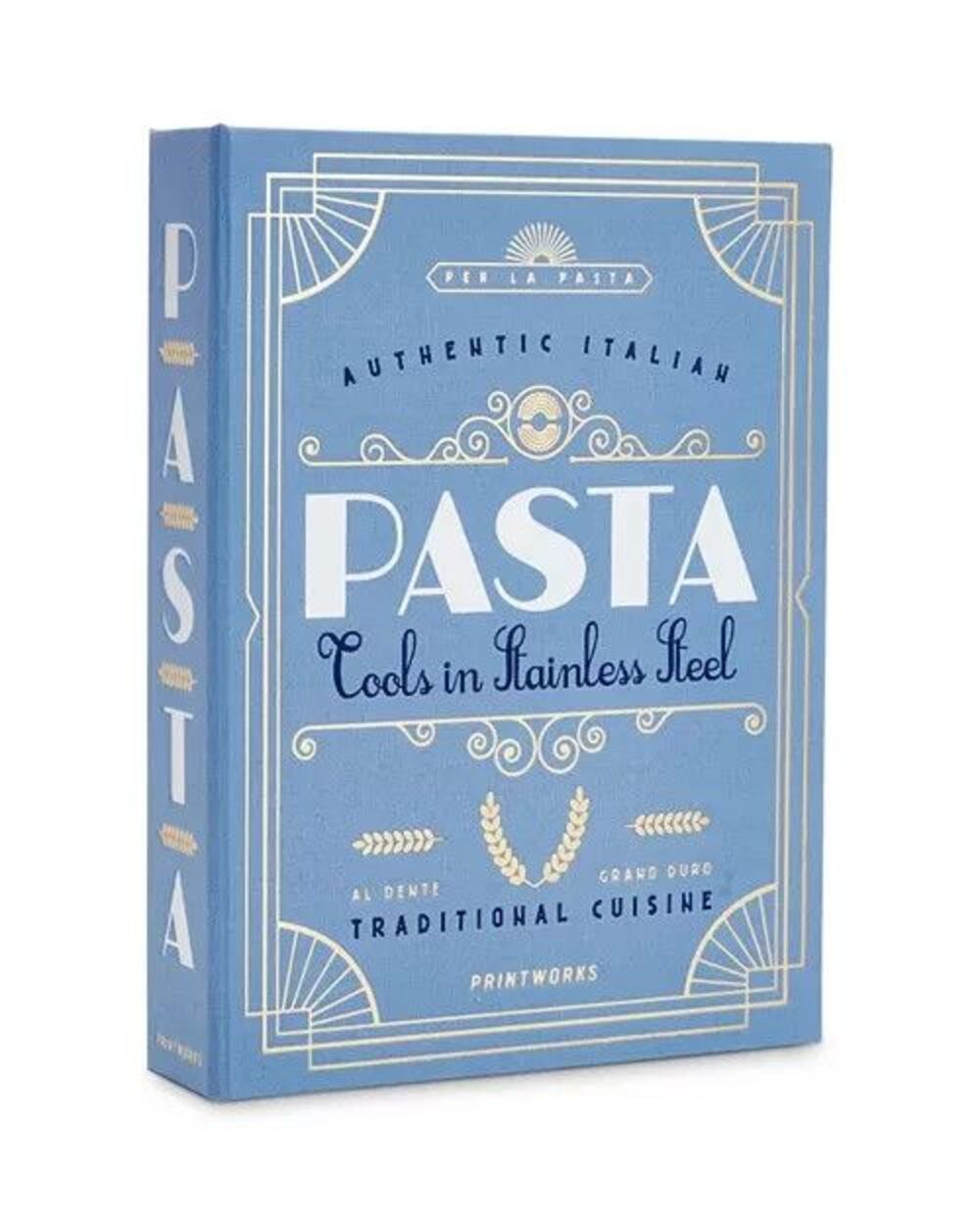 Pasta Tools Stainless Steel Sets Serving Tong, Pasta Measurer, Cheese Grater